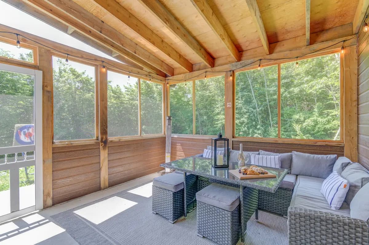 Véranda moustiquaire